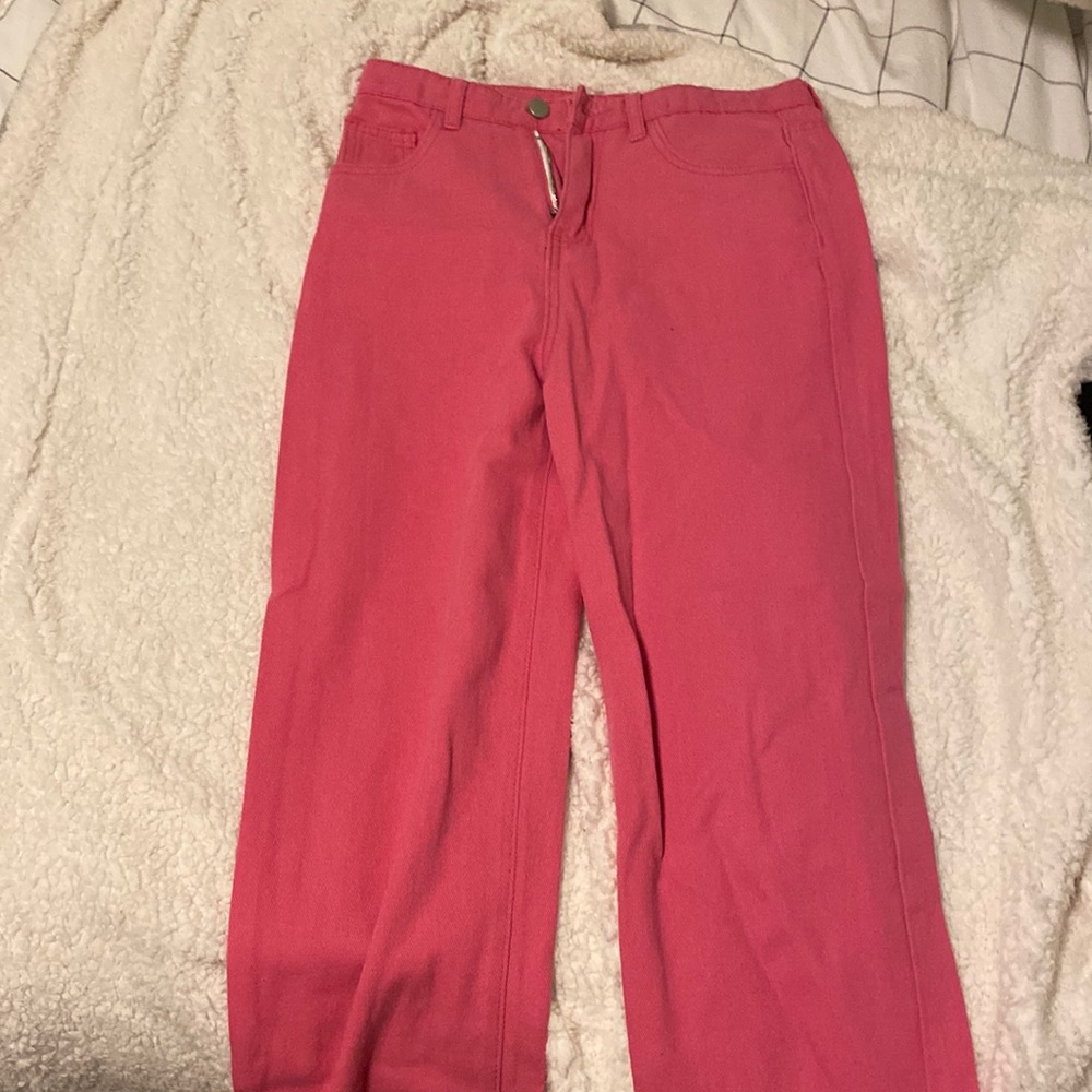 Hot pink amazon FAKE Zara jeans
